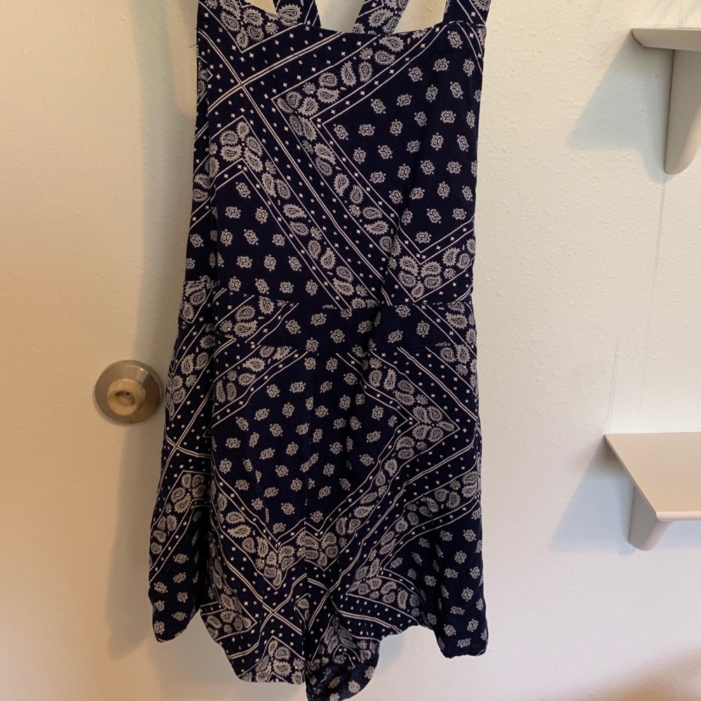 Backless Romper